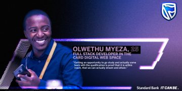 Get to know Olwethu Myeza, 25, Full Stack Developer